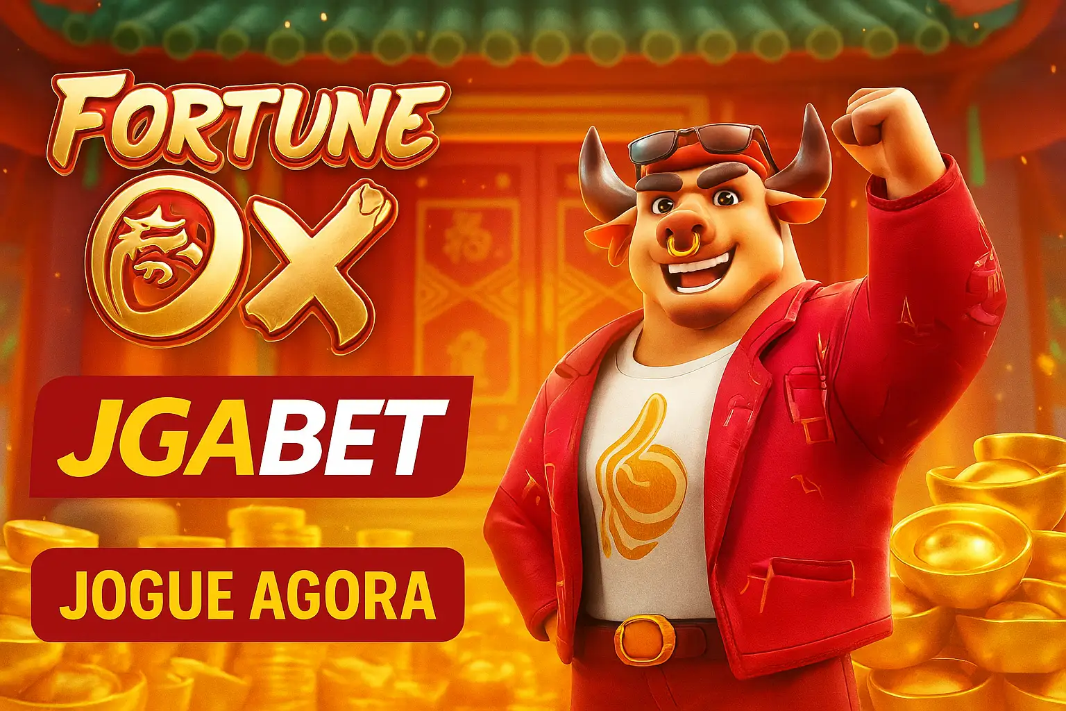 Fortune Ox no JGABET - Aposte Agora e Reivindique Seus Ganhos