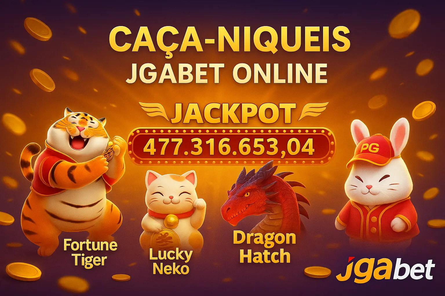 Jogos de Slot no Casino Online JGABET