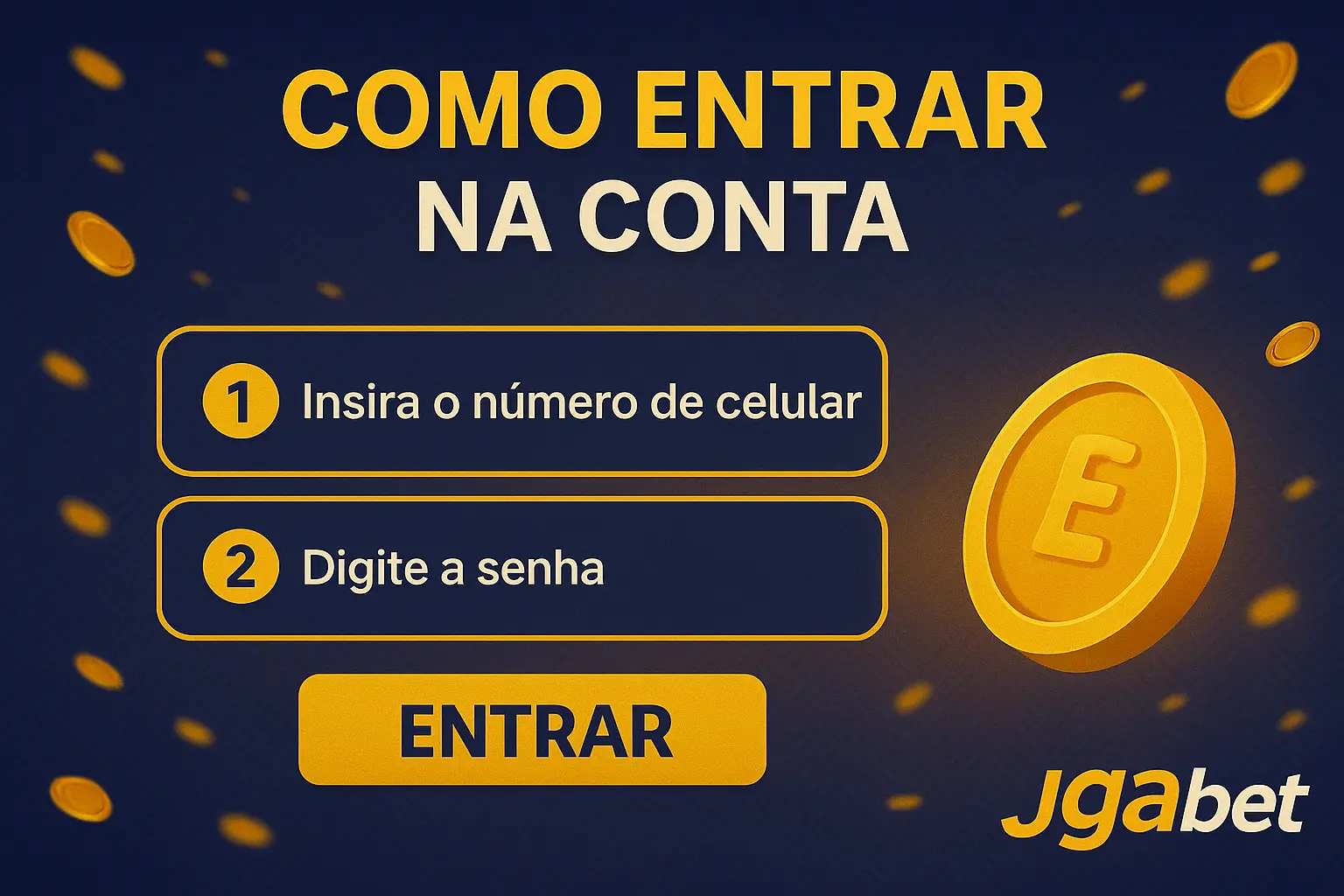 Não Perca tempo, o rRgistro na site JGABET